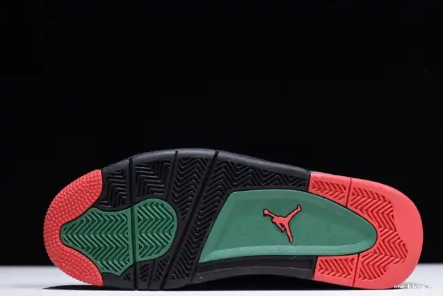 Chep Onekick AQ3816-063 Red GUCC Black Jordan 4 Gorge Green-Varsity NRG Air 0405